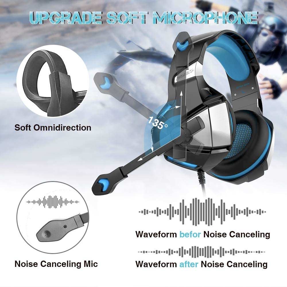 HPH-GM02 | Gaming Headset With Mic & Led Light - Image 3