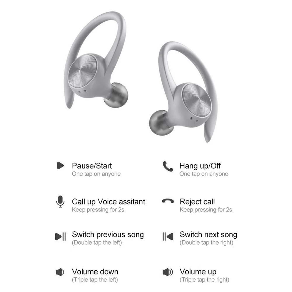HPH-TWS04 | Sports TWS Bluetooth 5.0 Earphone - Image 4