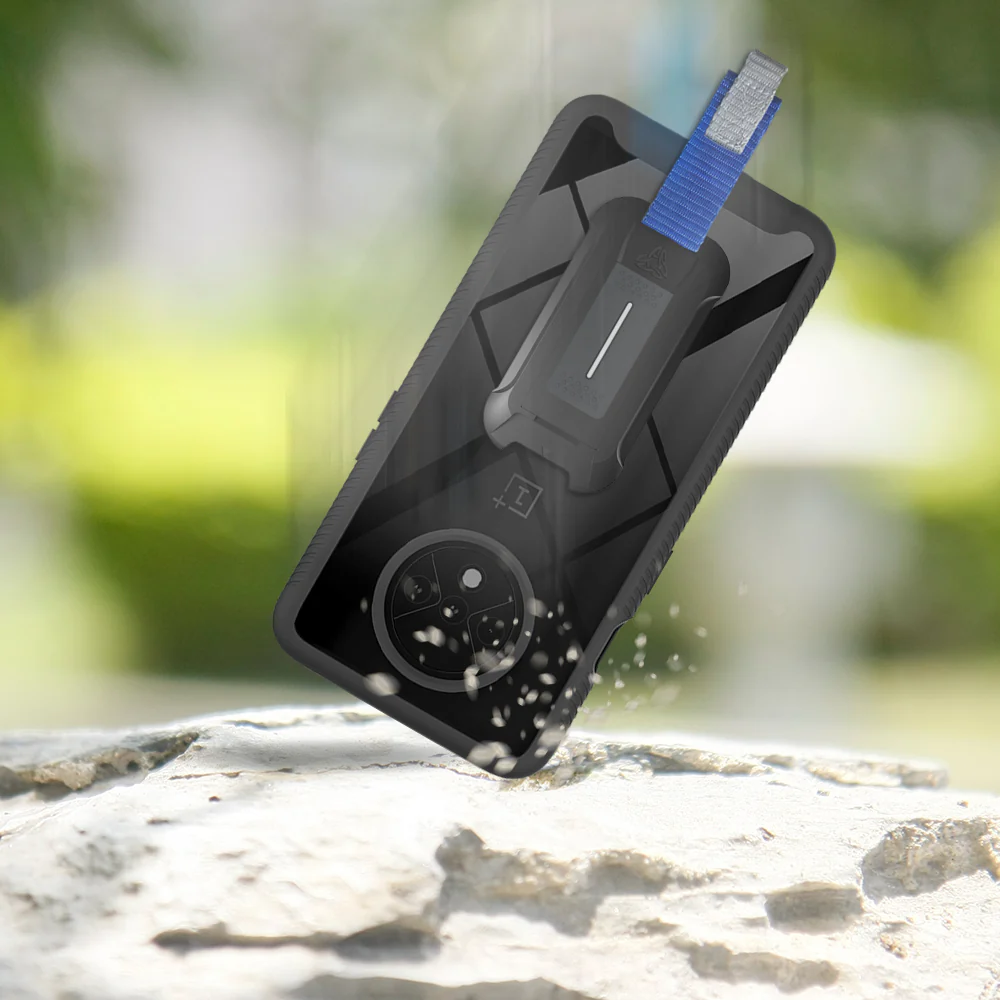 HX-7T | OnePlus 7T Case | Protection Military Grade w/ KEY Mount & Carabiner - Image 8