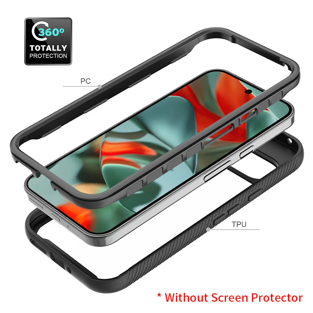 HX-GG24-PXL9PXL | Google Pixel 9 Pro XL Case | Protection Military Grade w/ KEY Mount & Carabiner - Image 8