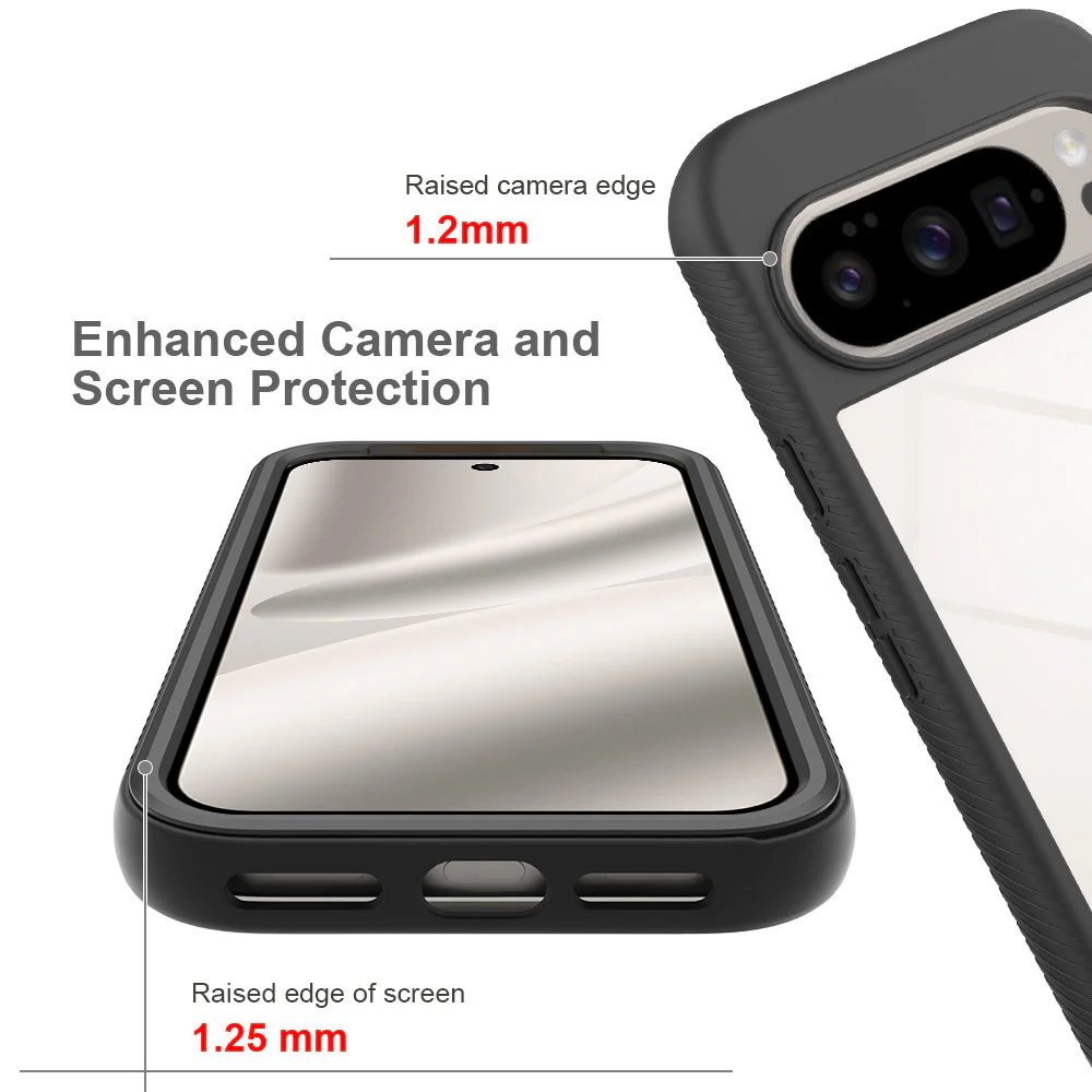 HX-GG25-PXL10 | Google Pixel 10 / 10 Pro Case | Protection Military Grade w/ KEY Mount & Carabiner - Image 8