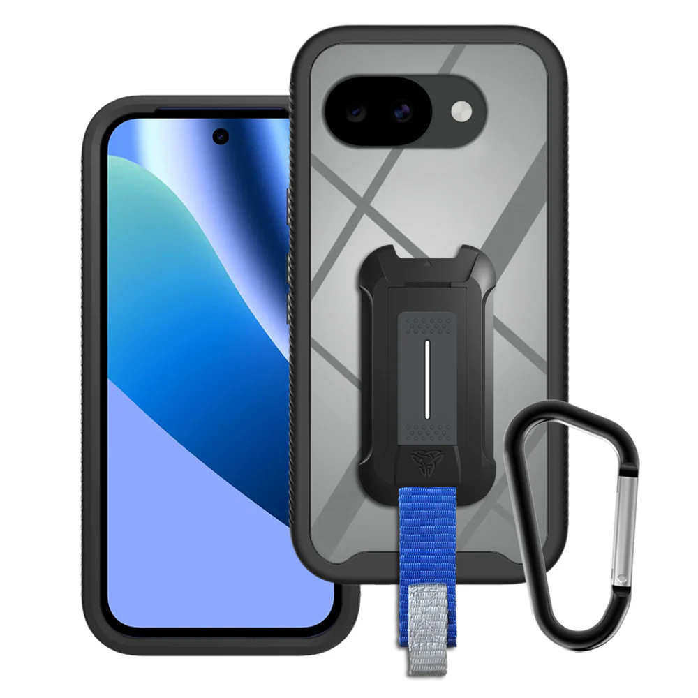 HX-GG26-PXL10A | Google Pixel 10a Case | Protection Military Grade w/ KEY Mount & Carabiner