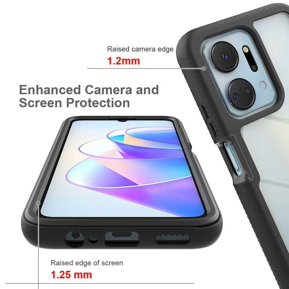 HX-HR23-X7A | Honor X7a Case | Protection Military Grade w/ KEY Mount & Carabiner - Image 8