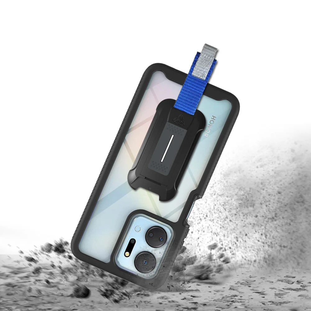 HX-HR23-X7A | Honor X7a Case | Protection Military Grade w/ KEY Mount & Carabiner - Image 9