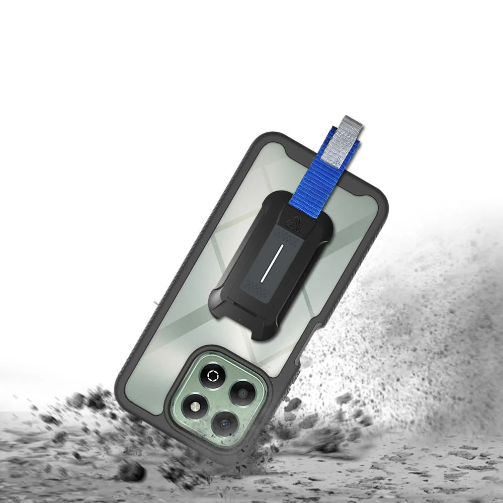 HX-HR24-X6B | Honor X6b Case | Protection Military Grade w/ KEY Mount & Carabiner - Image 9