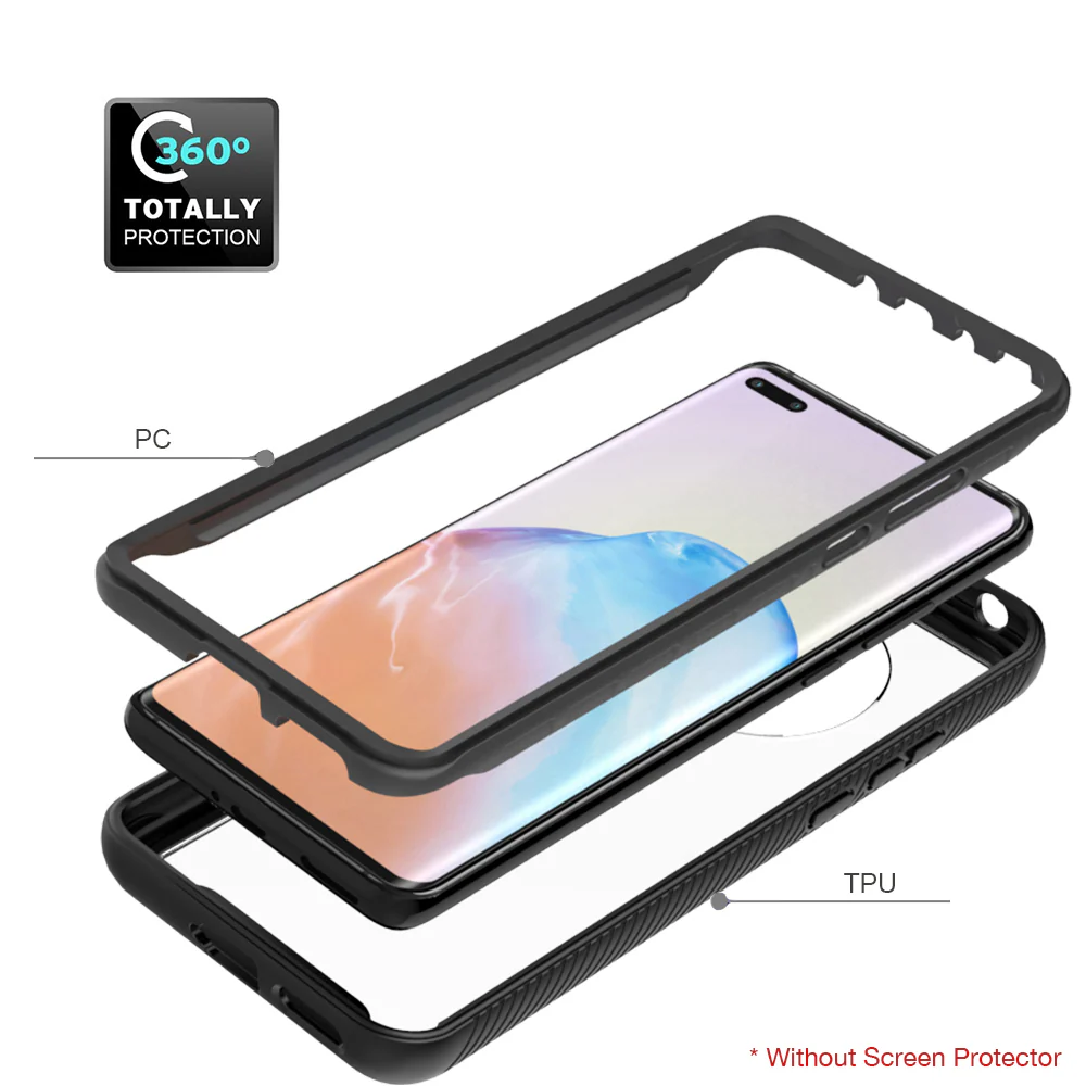 HX-HW20-MT40 | Huawei Mate 40 Case | Protection Military Grade w/ KEY Mount & Carabiner - Image 7