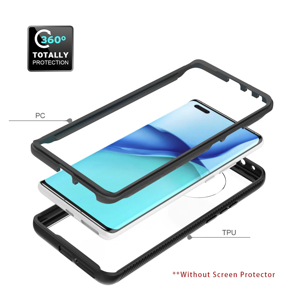 HX-HW20-MT40P | Huawei Mate 40 Pro Case | Protection Military Grade w/ KEY Mount & Carabiner - Image 7