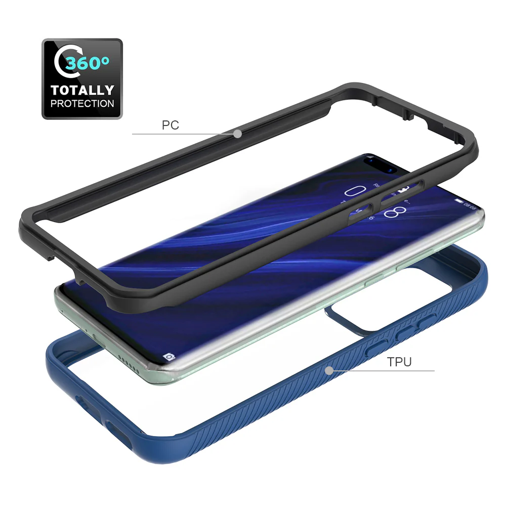 HX-HW20-P40L -BK | Huawei P40 Lite / Nova 6 SE Case | Protection Military Grade w/ KEY Mount & Carabiner -Black - Image 7
