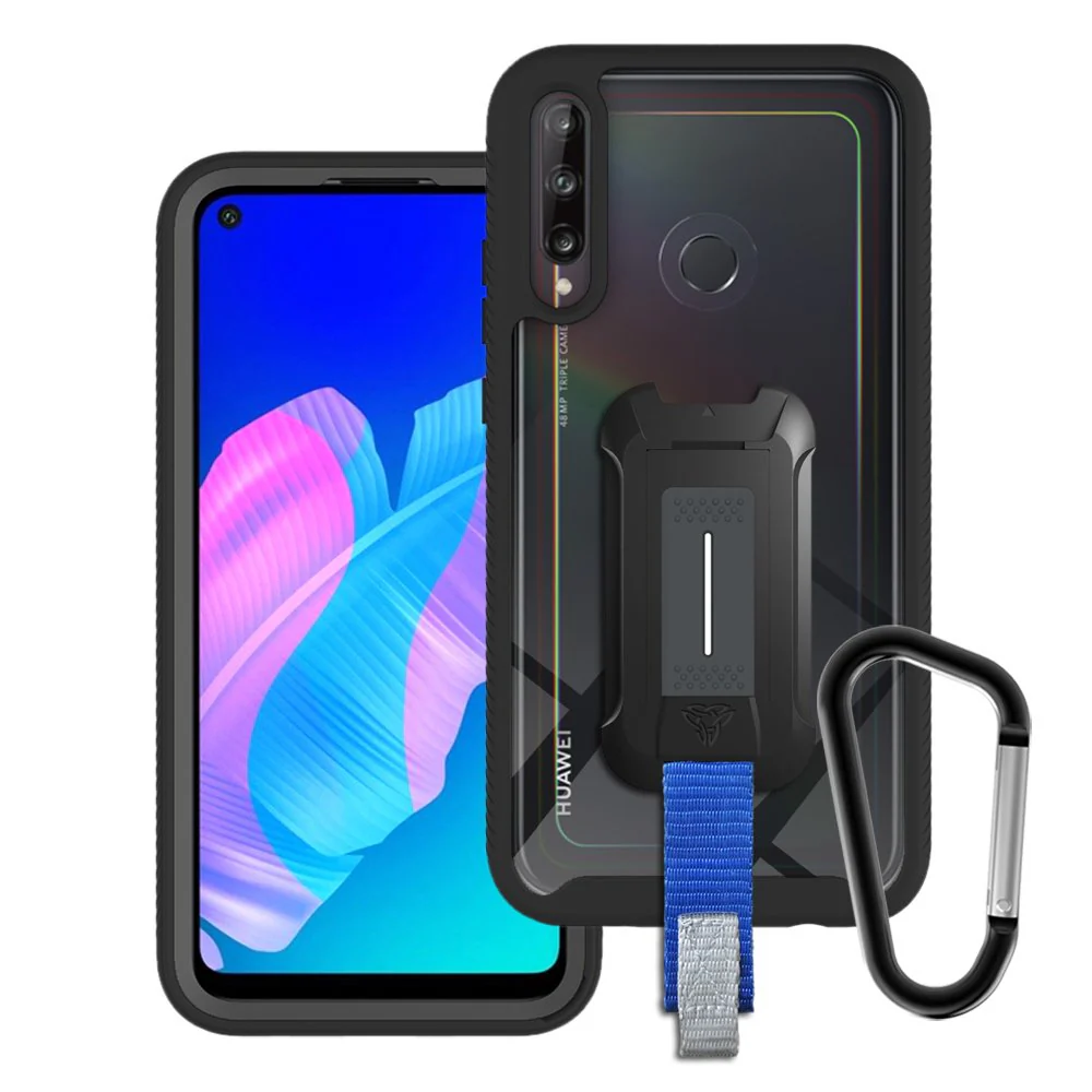 HX-HW20-P40Lite*E | Huawei P40 Lite E Case | Protection Military Grade w/ KEY Mount & Carabiner