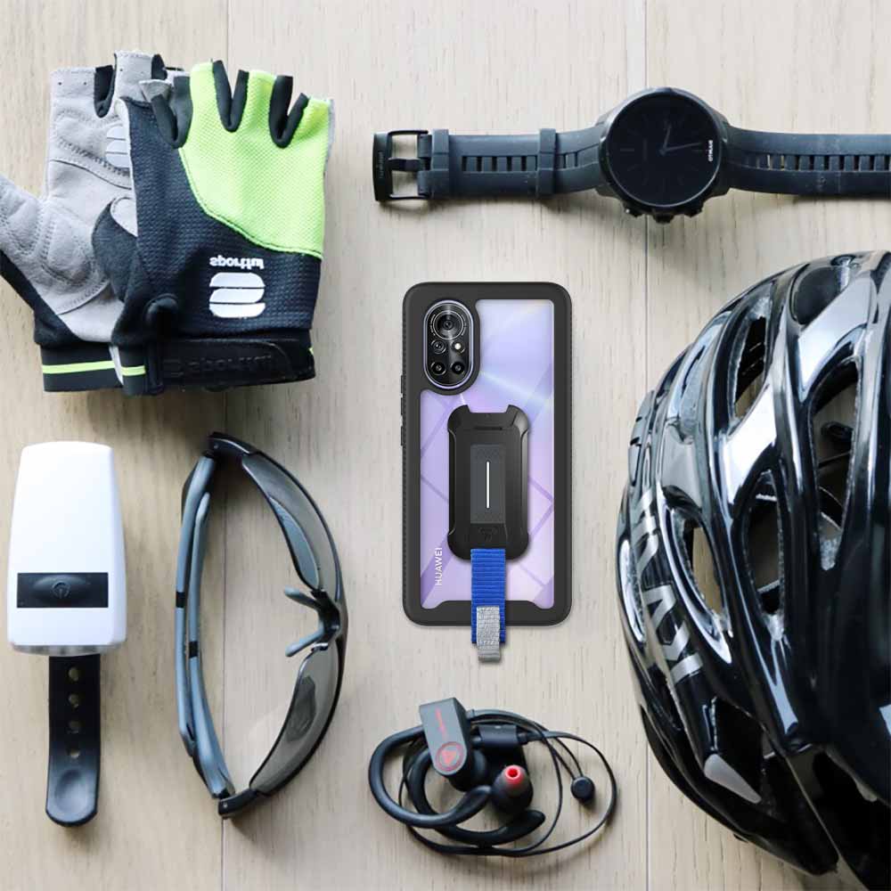 HX-HW21-NV8 | Huawei Nova 8 Case | Protection Military Grade w/ KEY Mount & Carabiner - Image 10