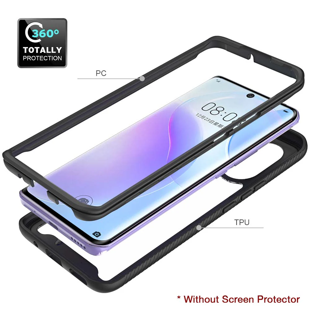 HX-HW21-NV8 | Huawei Nova 8 Case | Protection Military Grade w/ KEY Mount & Carabiner - Image 8
