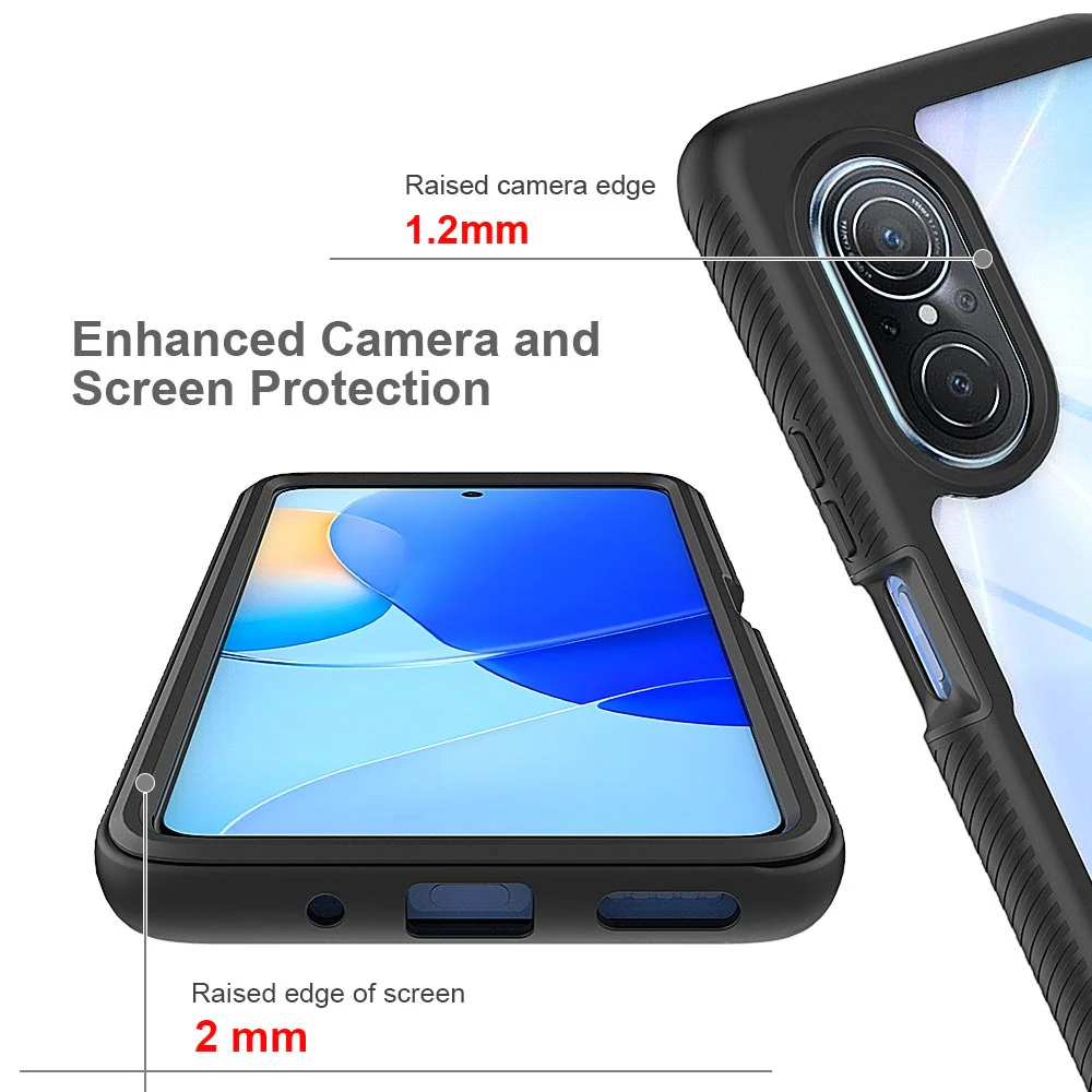 HX-HW22-NV9SE | Huawei nova 9 SE Case | Protection Military Grade w/ KEY Mount & Carabiner - Image 9