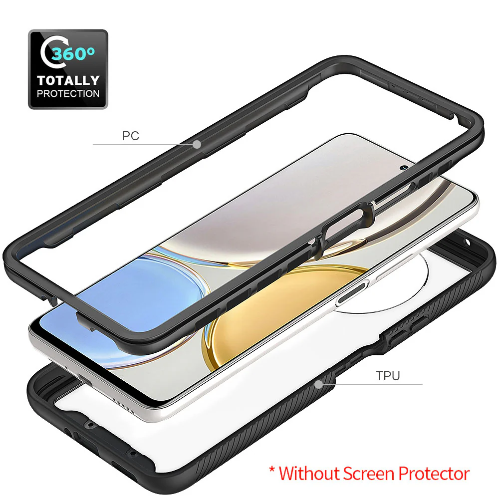 HX-HR22-X9 | Honor X9 4G / 5G Case | Protection Military Grade w/ KEY Mount & Carabiner - Image 8