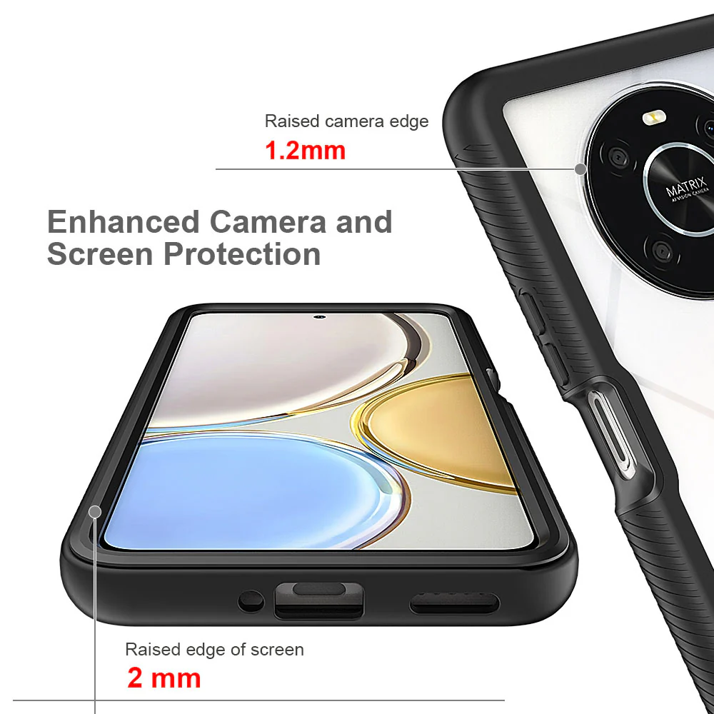 HX-HR22-X9 | Honor X9 4G / 5G Case | Protection Military Grade w/ KEY Mount & Carabiner - Image 9