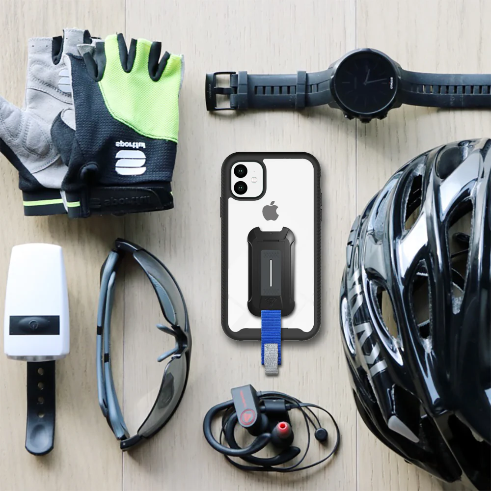 HX-IPH-11-BK | iPhone 11 Case 6.1 | Protection Military Grade w/ KEY Mount & Carabiner -Black - Image 8