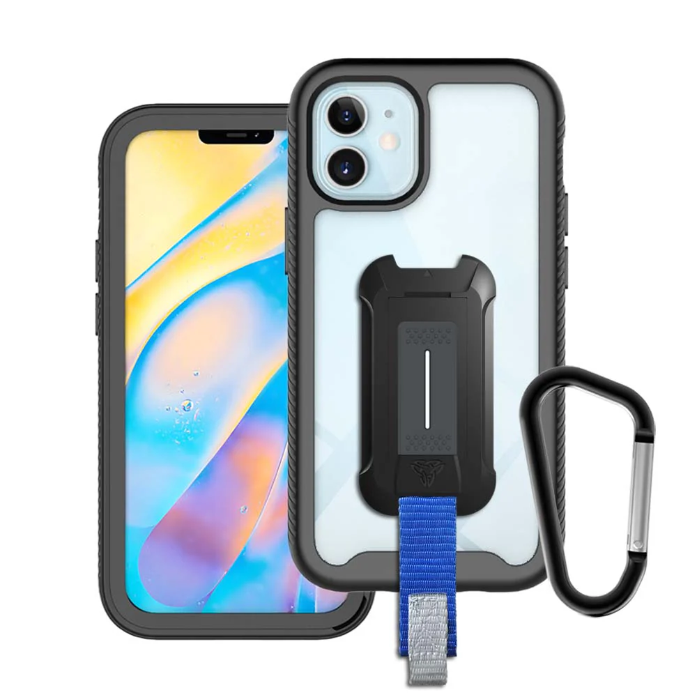 HX-IPH-12M | iPhone 12 mini | Protection Military Grade w/ KEY Mount & Carabiner