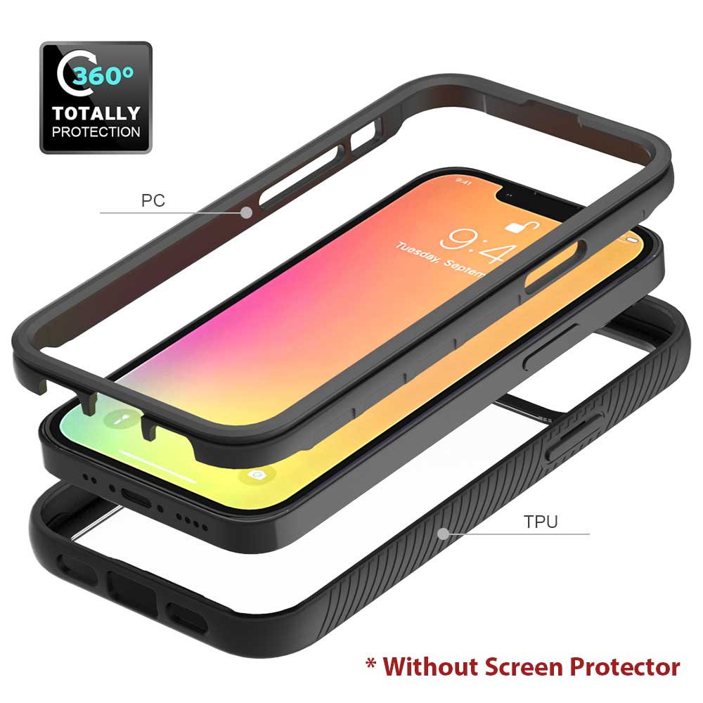 HX-IPH-13 | iPhone 13 Case | Protection Military Grade w/ KEY Mount & Carabiner - Image 7