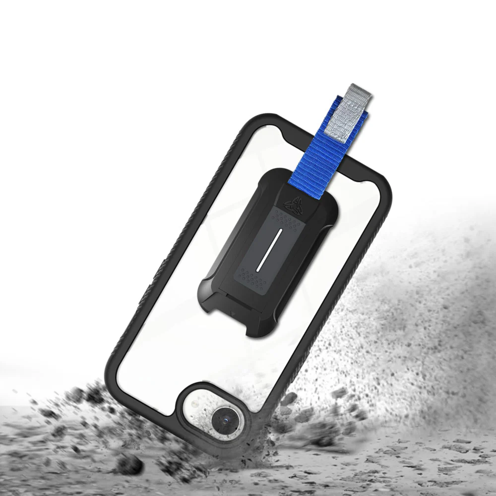 HX-IPH-16E | iPhone 17e / 16e Case | Protection Military Grade w/ KEY Mount & Carabiner -Black - Image 10
