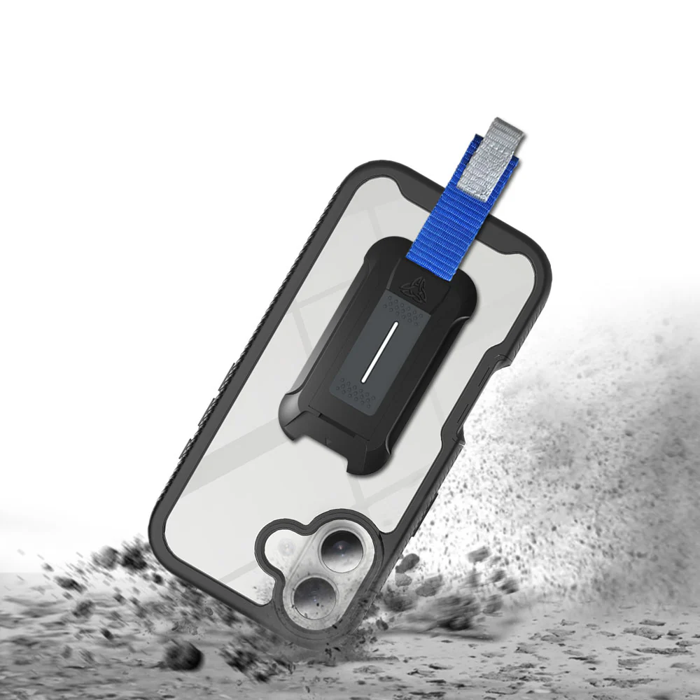 HX-IPH-17 | iPhone 17 Case | Protection Military Grade w/ KEY Mount & Carabiner -Black - Image 9