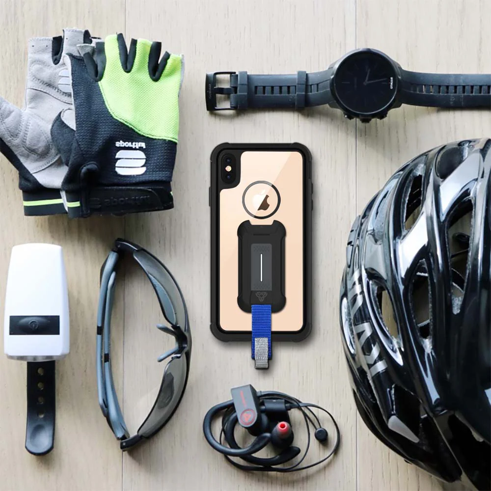 HX-IPHXM-BK | iPhone XS MAX Case | 360 Protection Military Grade w/ KEY Mount & Carabiner - Image 8