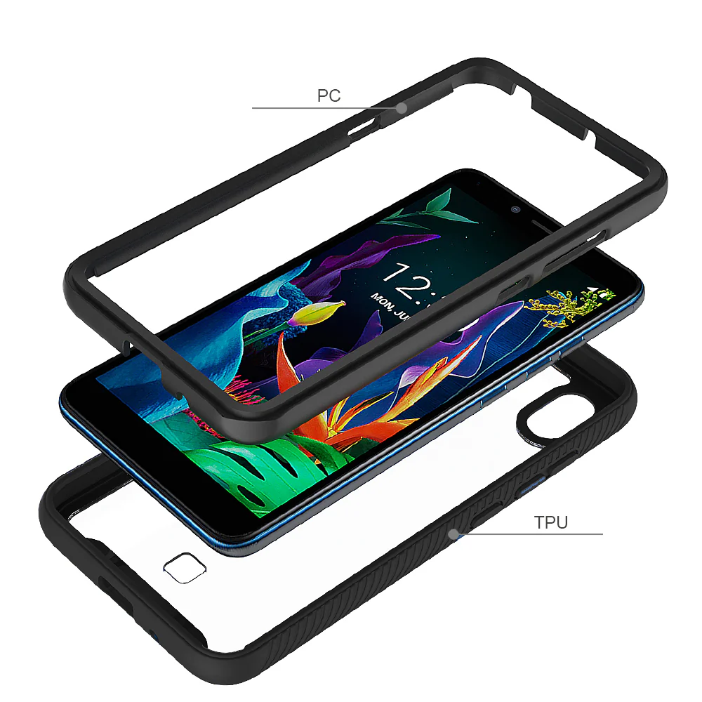 HX-K20 | LG K20 Case | Protection Military Grade w/ KEY Mount & Carabiner - Image 8