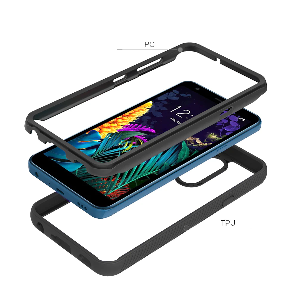 HX-K30 | LG K30 / LG X320 Case | Protection Military Grade w/ KEY Mount & Carabiner - Image 6