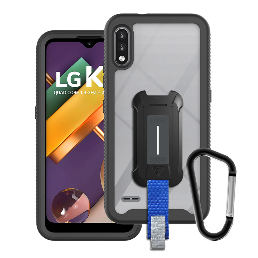 HX-LG20-K22 | LG K22 Case | Protection Military Grade w/ KEY Mount & Carabiner
