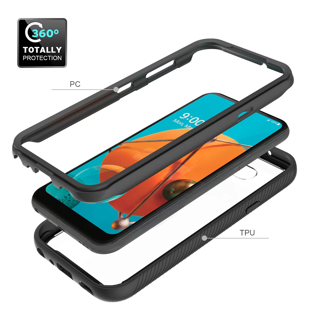 HX-LG20-K31 | LG K31 Case | Protection Military Grade w/ KEY Mount & Carabiner - Image 8