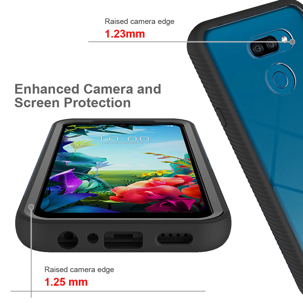 HX-LG20-K40S | LG K40s Case | Protection Military Grade w/ KEY Mount & Carabiner - Image 6