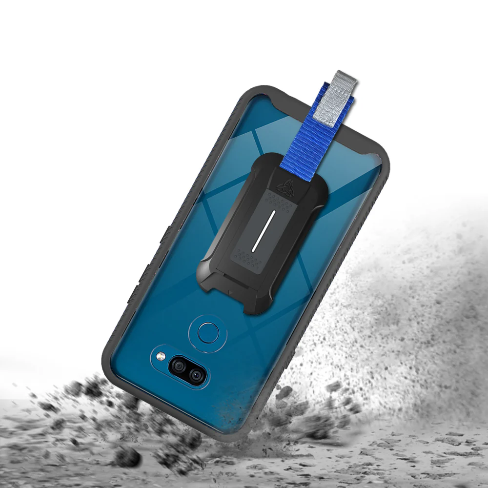 HX-LG20-K40S | LG K40s Case | Protection Military Grade w/ KEY Mount & Carabiner - Image 8