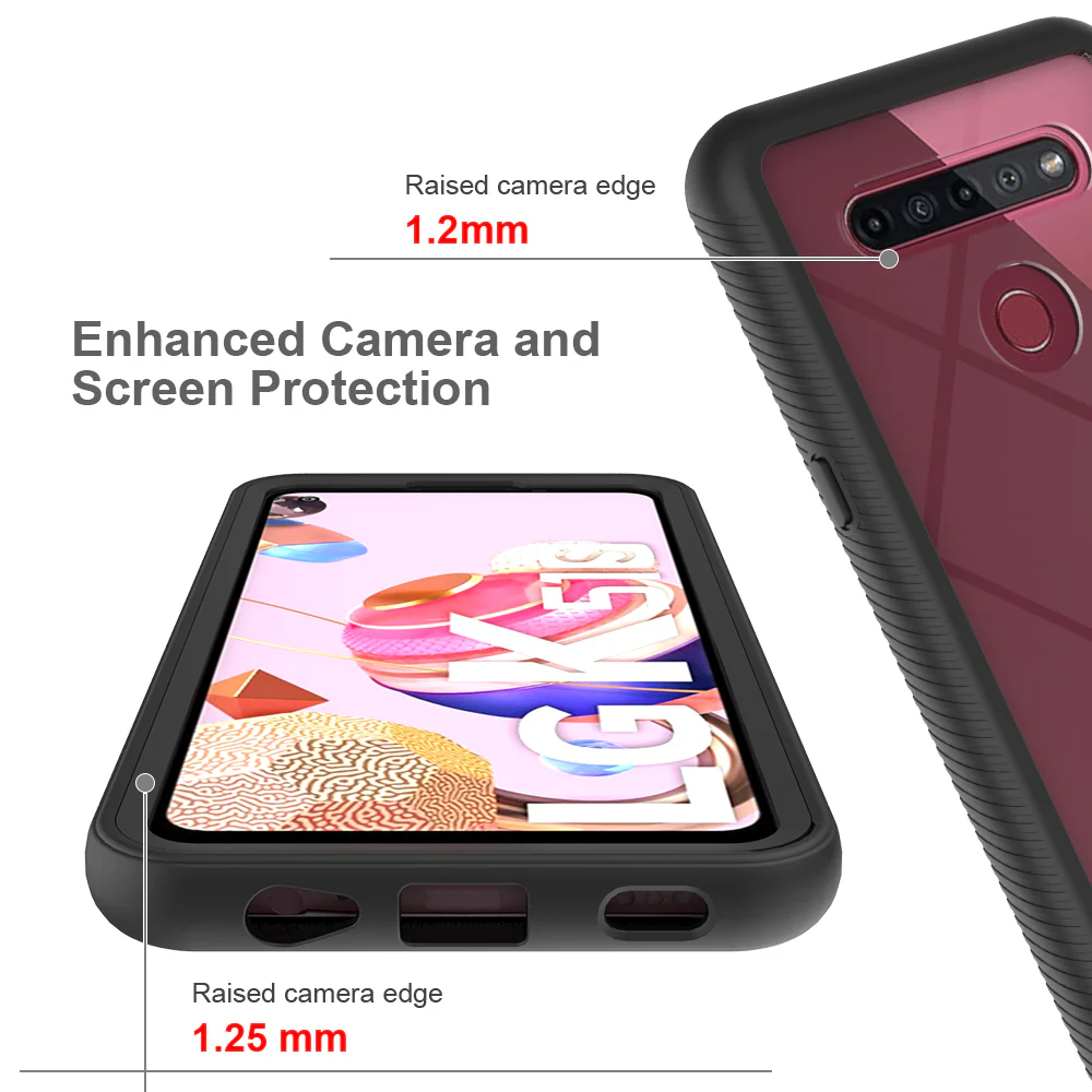 HX-LG20-K51S | LG K51s Case | Protection Military Grade w/ KEY Mount & Carabiner - Image 9