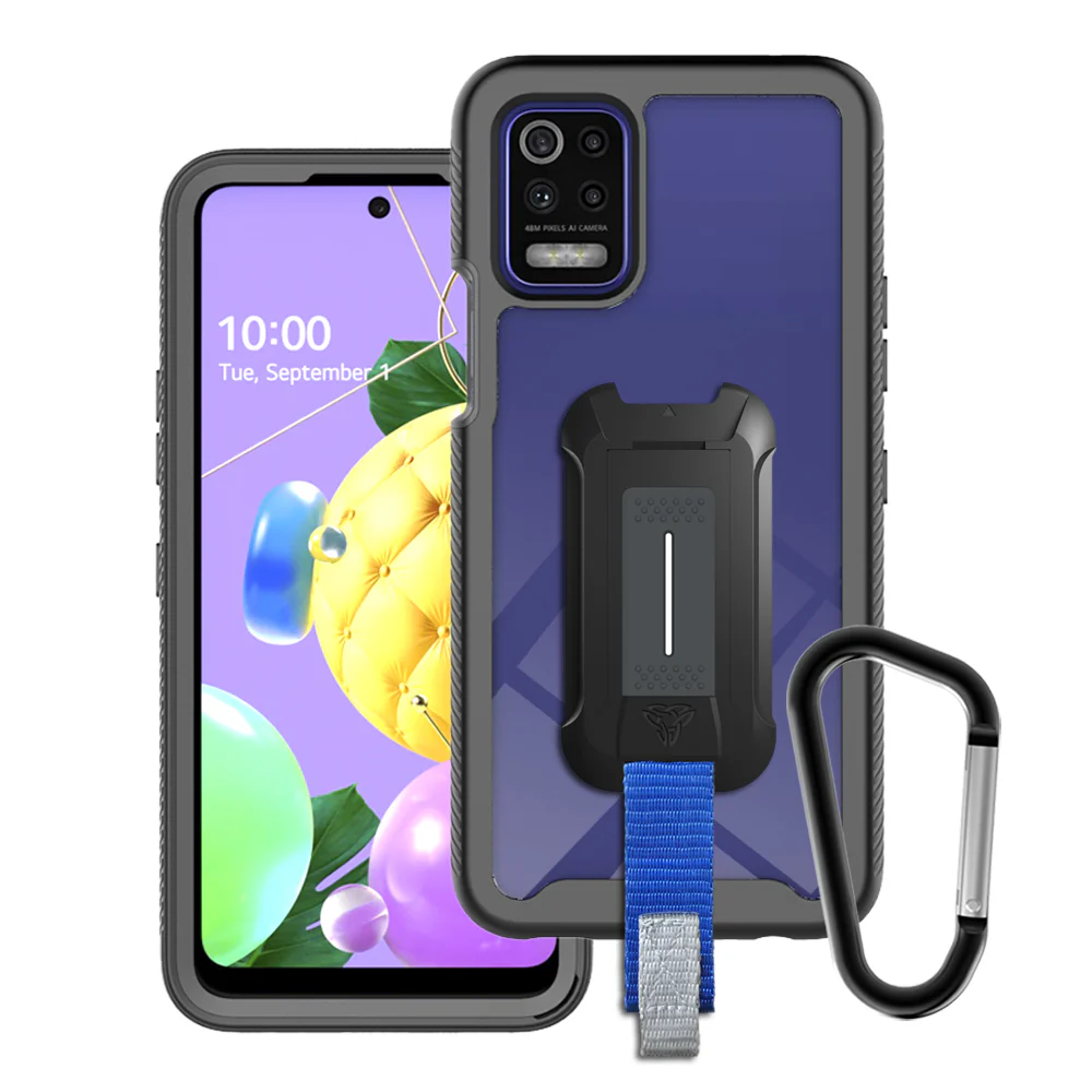 HX-LG20-K52 | LG K52 / Q52 / K62 Case | Protection Military Grade w/ KEY Mount & Carabiner