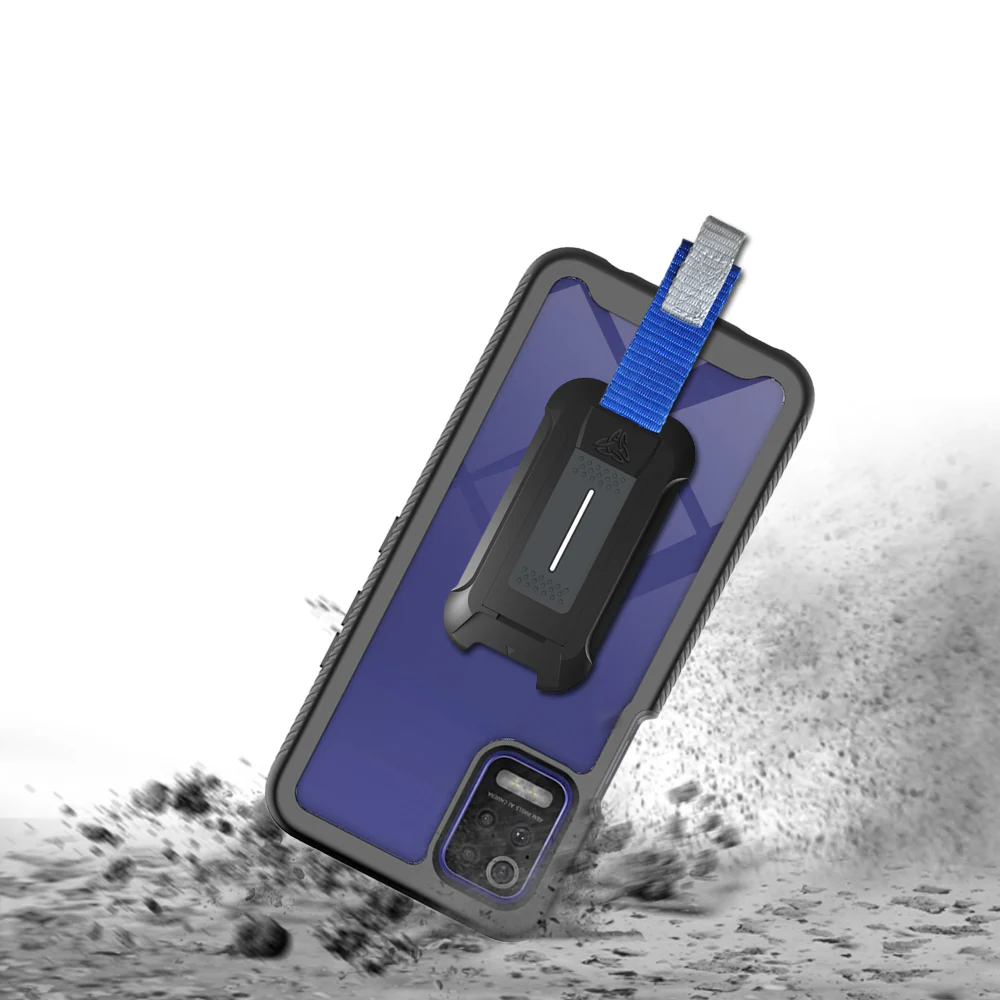 HX-LG20-K52 | LG K52 / Q52 / K62 Case | Protection Military Grade w/ KEY Mount & Carabiner - Image 7