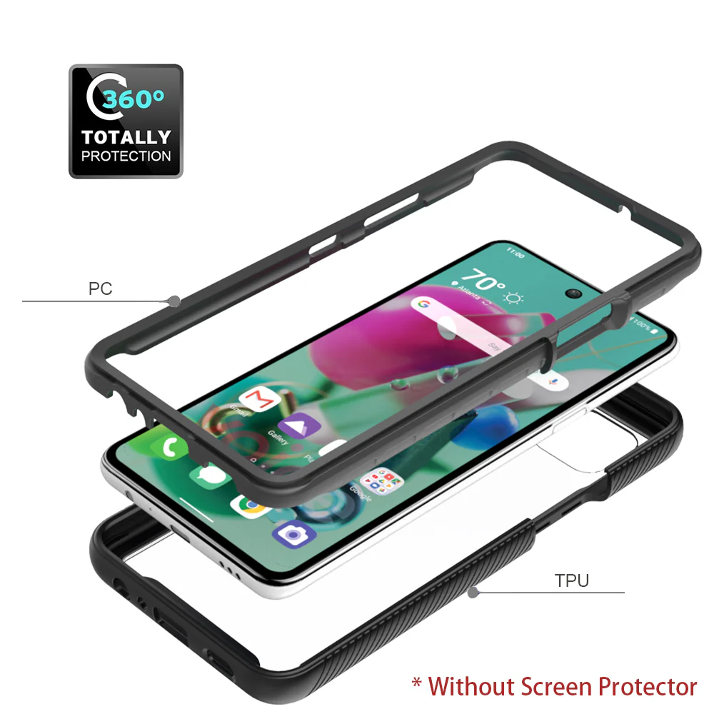 HX-LG20-K92 | LG K92 5G Case | Protection Military Grade w/ KEY Mount & Carabiner - Image 7
