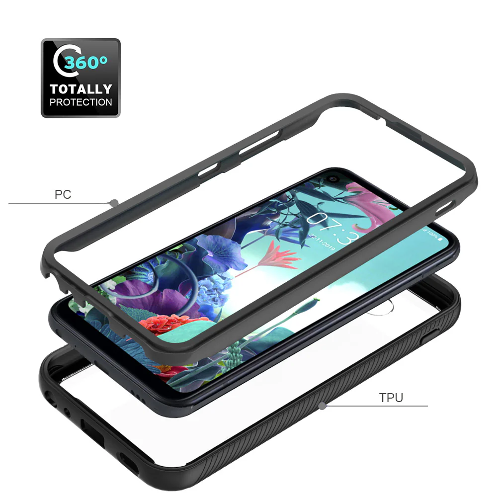 HX-LG20-Q70 | LG Q70 Case | Protection Military Grade w/ KEY Mount & Carabiner - Image 6