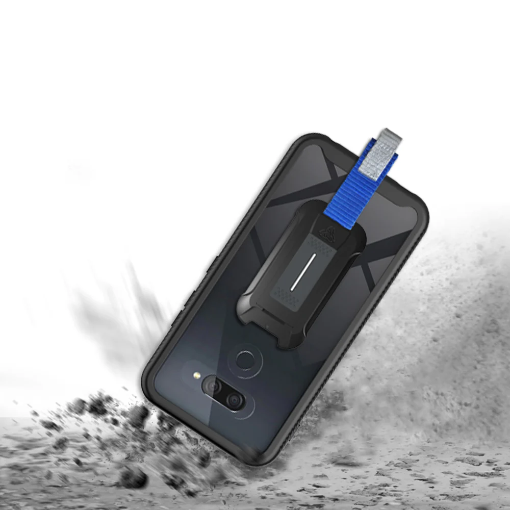 HX-LG20-Q70 | LG Q70 Case | Protection Military Grade w/ KEY Mount & Carabiner - Image 8
