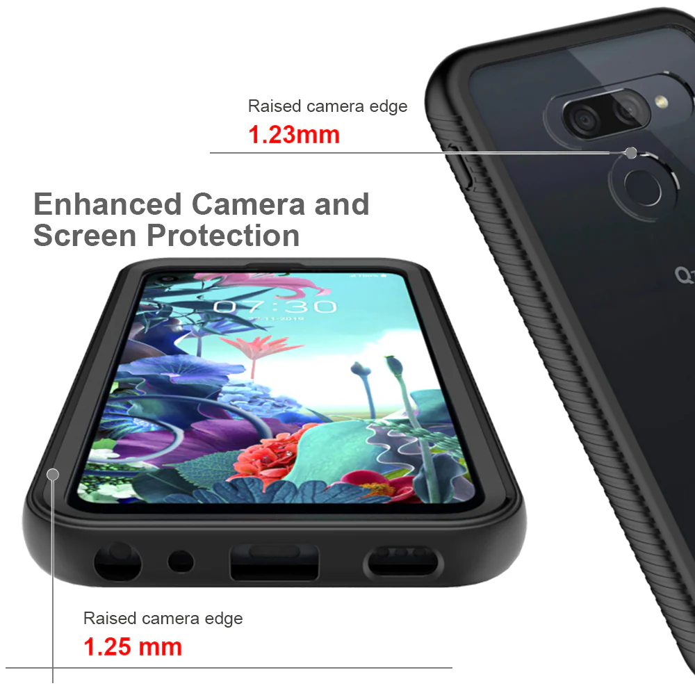 HX-LG20-Q70 | LG Q70 Case | Protection Military Grade w/ KEY Mount & Carabiner - Image 9