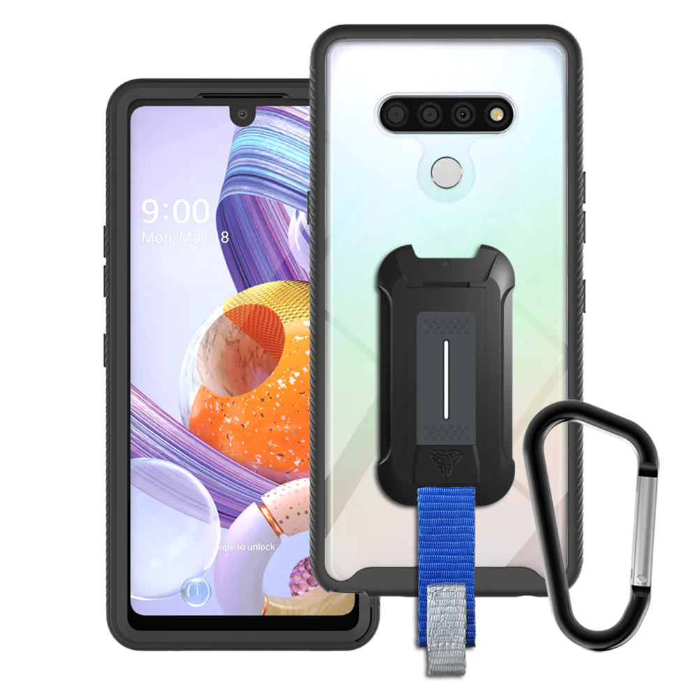 HX-LG20-STY6 | LG Stylo 6 Case | Protection Military Grade w/ KEY Mount & Carabiner