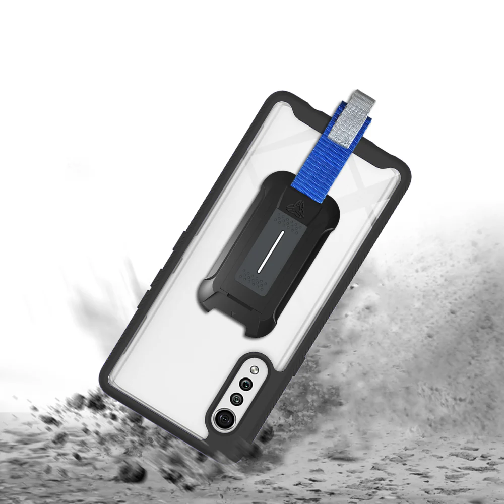 HX-LG20-VELVET | LG Velvet Case | Protection Military Grade w/ KEY Mount & Carabiner - Image 8