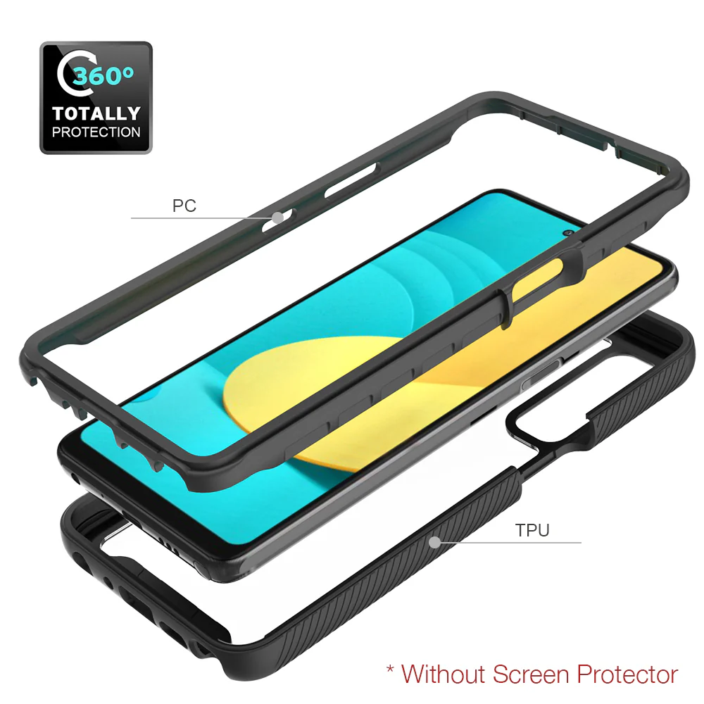 HX-LG21-ST75G | LG Stylo 7 5G Case | Protection Military Grade w/ KEY Mount & Carabiner - Image 10