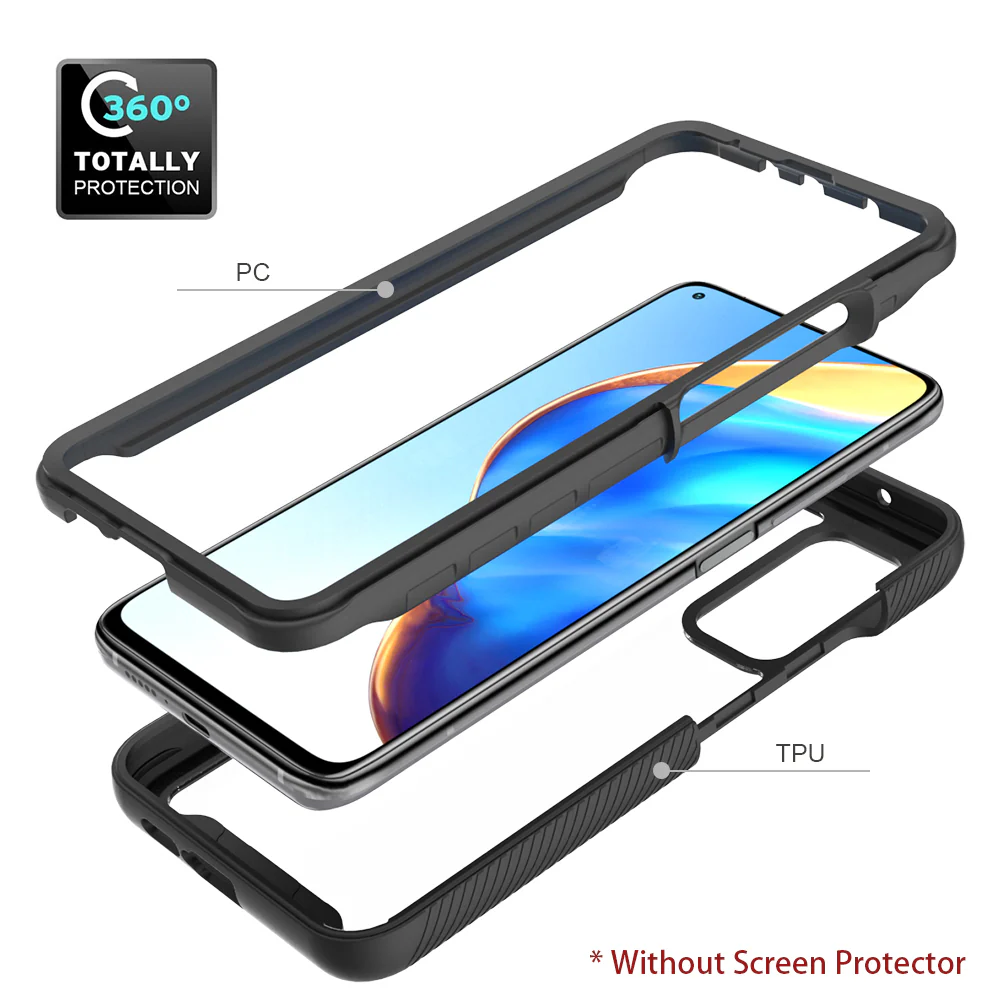 HX-Mi20-M10T | Xiaomi Mi 10T 5G / Xiaomi Mi 10T Pro 5G Case | Protection Military Grade w/ KEY Mount & Carabiner - Image 8