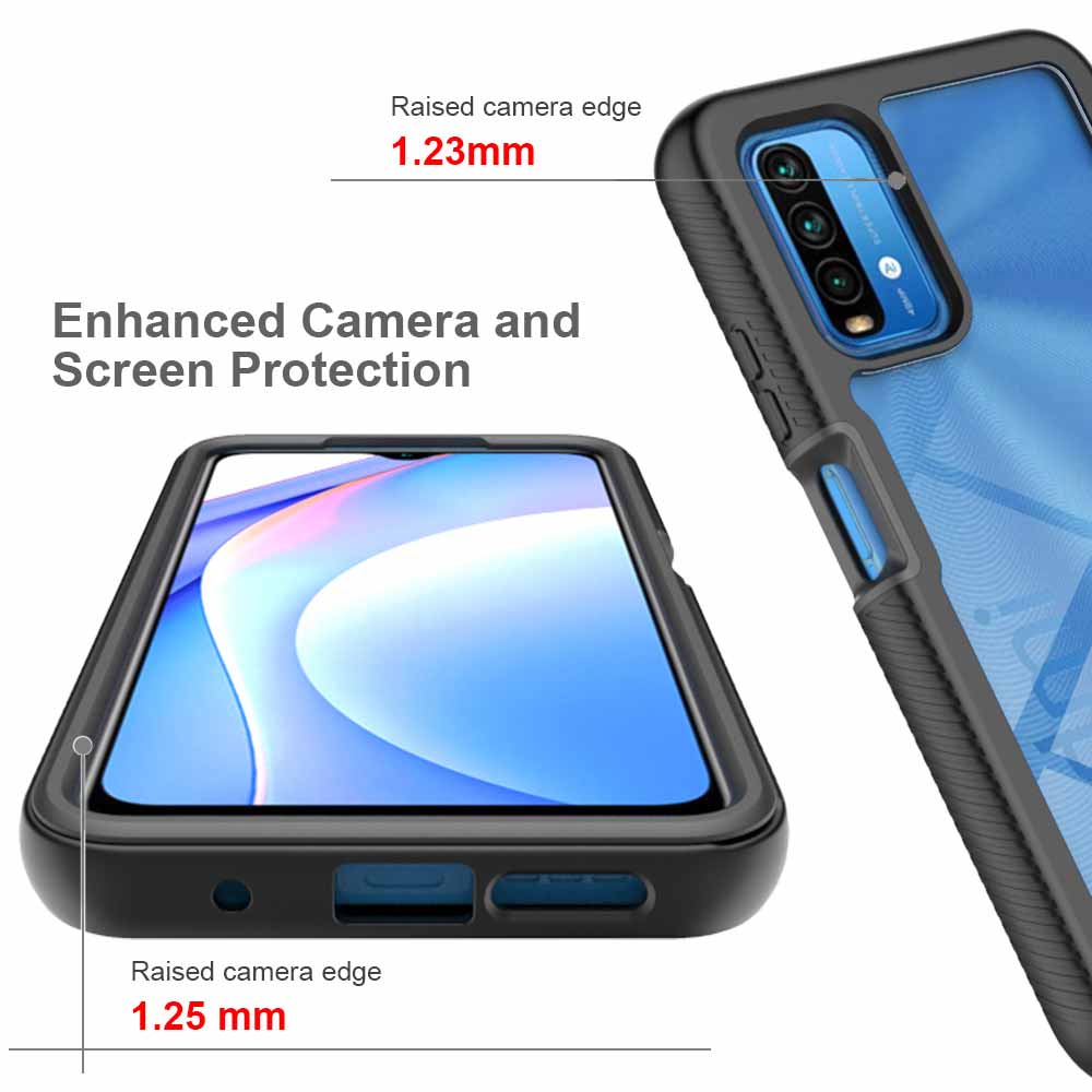 HX-Mi20-PCM3 | Xiaomi Poco M3 / Xiaomi Redmi Note 9 4G Case | Protection Military Grade w/ KEY Mount & Carabiner - Image 9