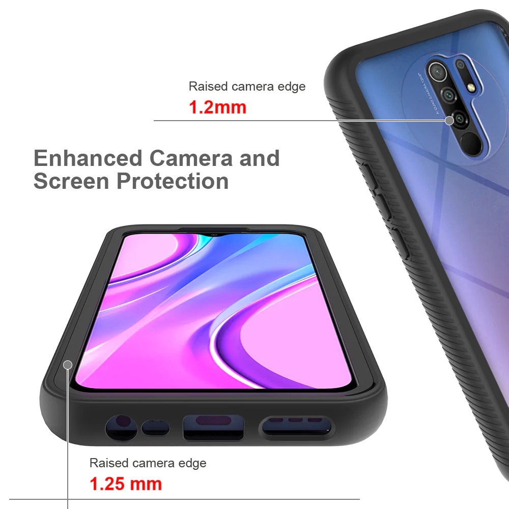 HX-Mi20-RM9 | Xiaomi Redmi 9 Case | Protection Military Grade w/ KEY Mount & Carabiner - Image 10