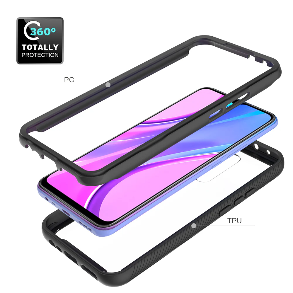 HX-Mi20-RM9 | Xiaomi Redmi 9 Case | Protection Military Grade w/ KEY Mount & Carabiner - Image 9