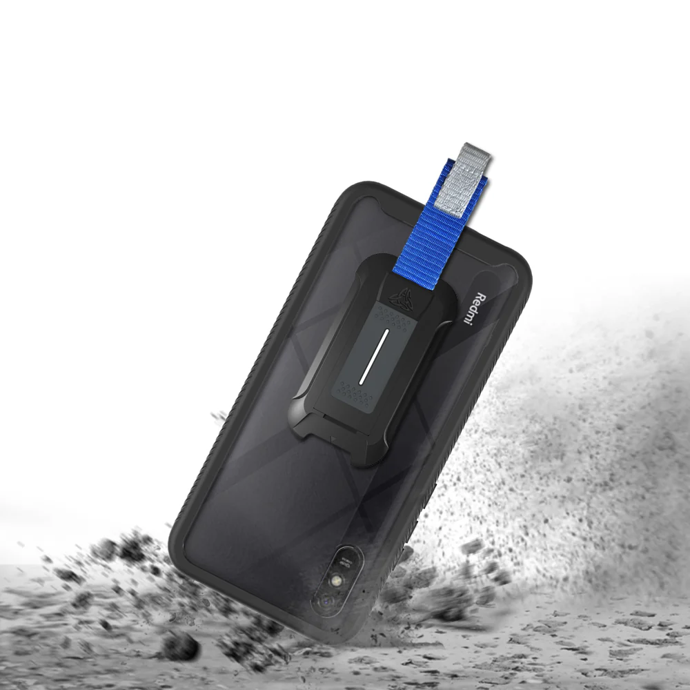 HX-Mi20-RM9A | Xiaomi Redmi 9A Case | Protection Military Grade w/ KEY Mount & Carabiner - Image 10