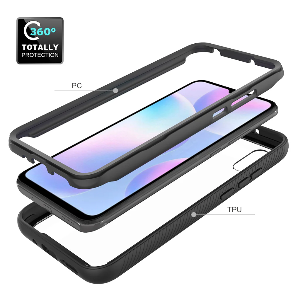 HX-Mi20-RM9A | Xiaomi Redmi 9A Case | Protection Military Grade w/ KEY Mount & Carabiner - Image 7