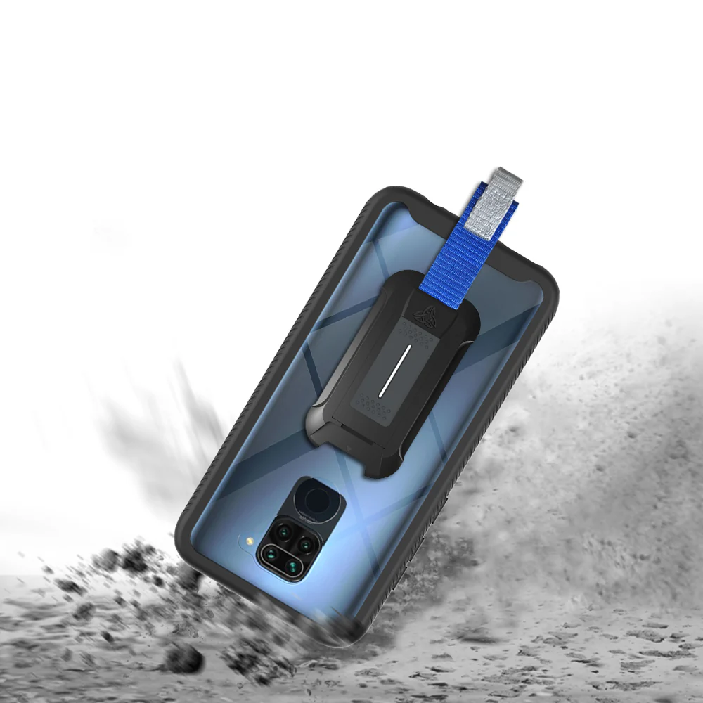 HX-Mi20-RMN9 | Xiaomi Redmi Note 9 Case | Protection Military Grade w/ KEY Mount & Carabiner - Image 7