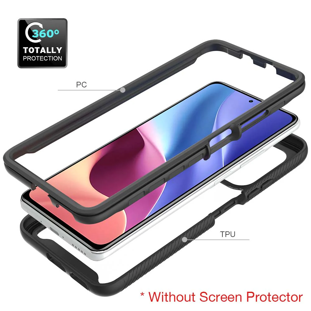 HX-Mi21-K40 | Xiaomi Redmi K40 / K40 Pro / Xiaomi Poco F3 Case | Protection Military Grade w/ KEY Mount & Carabiner - Image 7