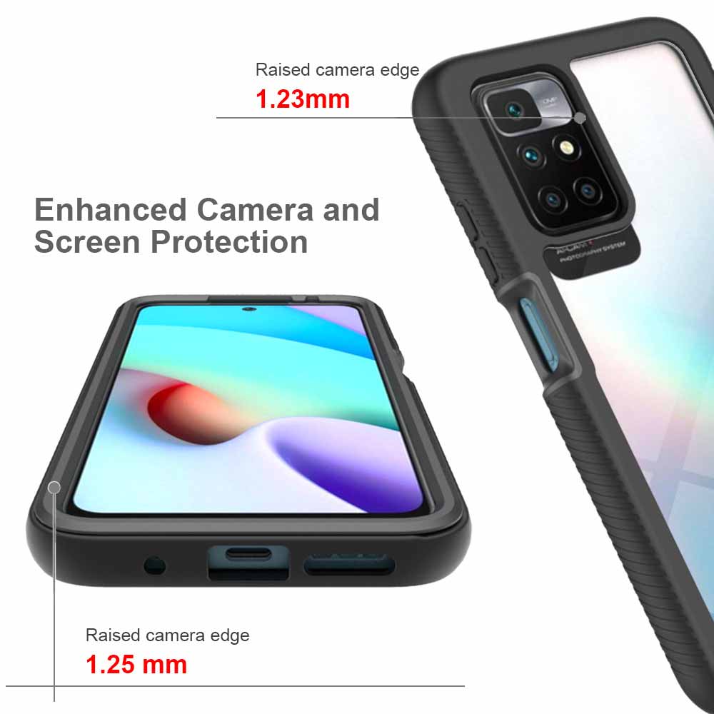 HX-Mi21-RM104G | Xiaomi Redmi 10 4G Case | Protection Military Grade w/ KEY Mount & Carabiner - Image 8