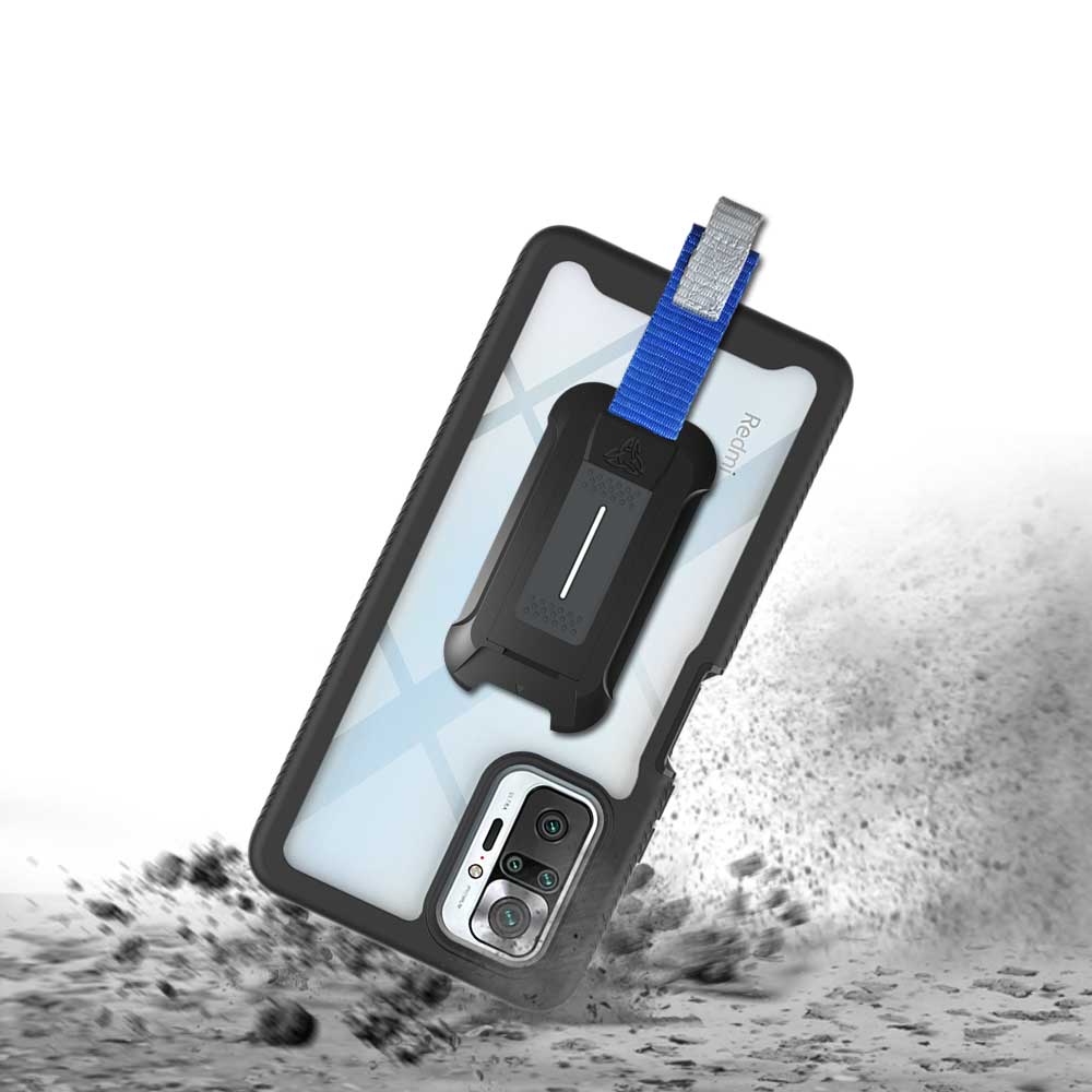 HX-Mi21-RMN10P | Xiaomi Redmi Note 10 Pro / 10 Pro Max Case | Protection Military Grade w/ KEY Mount & Carabiner - Image 10